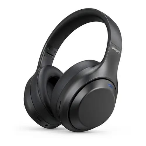 Uenjoy UHP9 Wireless Bluetooth Headphones - ANC Active Noise Cancelling, V5.4, 70H Playtime, Over-Ear Headset with Mic + Premium Box